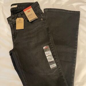 Women's Levi's Superlow Bootcut Jeans - Black Size 26x32 NWT